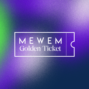 logo MEWEM GOLDEN TICKET